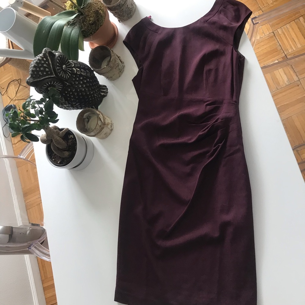 Coast Shift Dress with Asymmetric Line